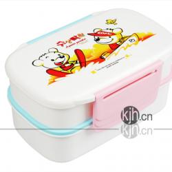 1222大號方形雙色便當