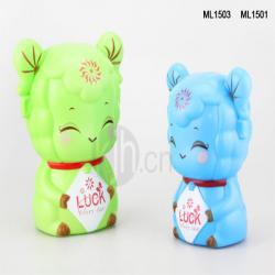 幸運(yùn)大、小卡通羊儲(chǔ)錢