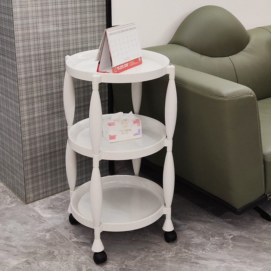 圓形移動(dòng)置物架(三層)