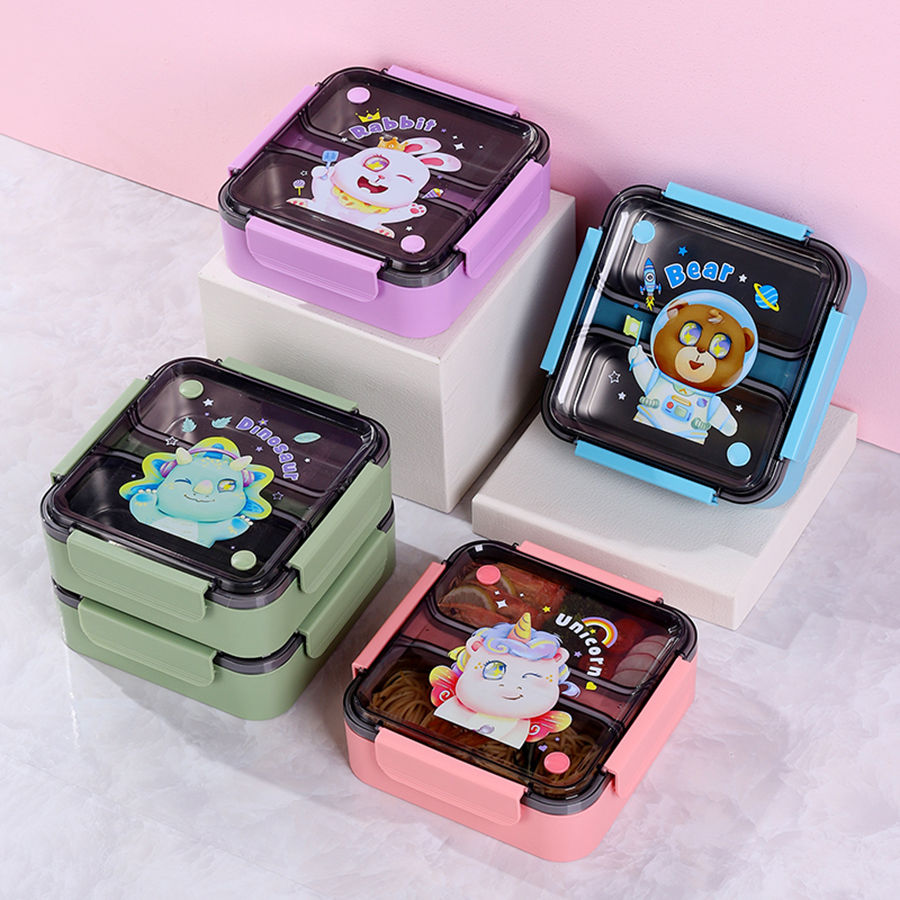 方形雙格卡通防串味密